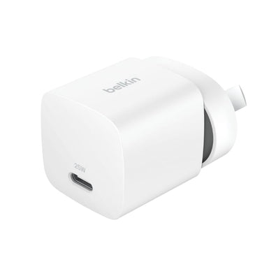 Belkin Boost Charge 25W Wall Charger with USB-C Output - White